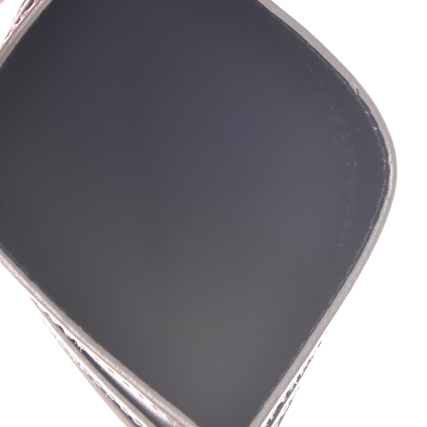 Saint Laurent Calfskin Credit Card Case Fog 5 of 12