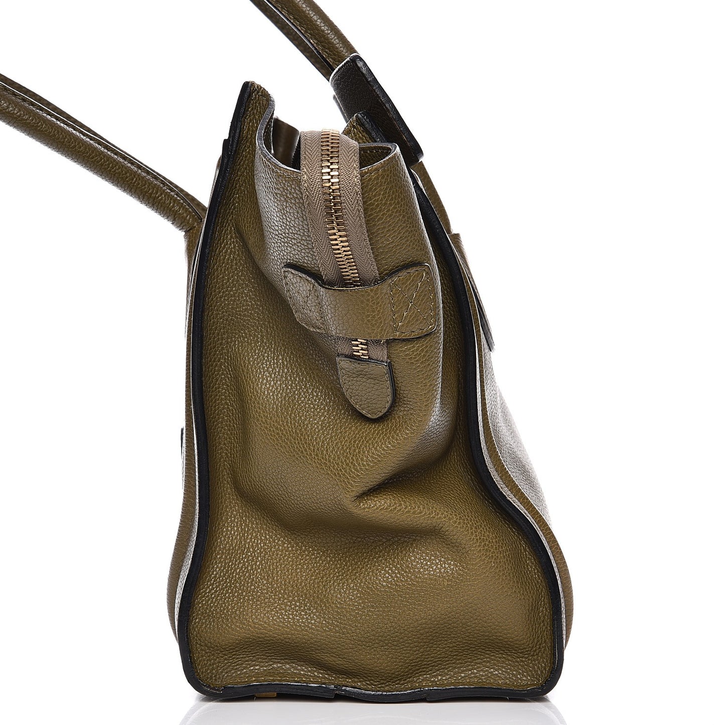 Drummed Calfskin Mini Luggage Jungle