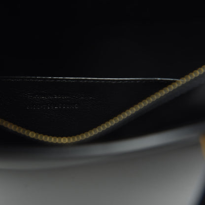 Saint Laurent Shiny Calfskin Large Uptown Tote Black 7 of 14