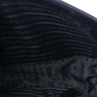Prada Tessuto Nylon Shoulder Bag Bleu 5 of 9