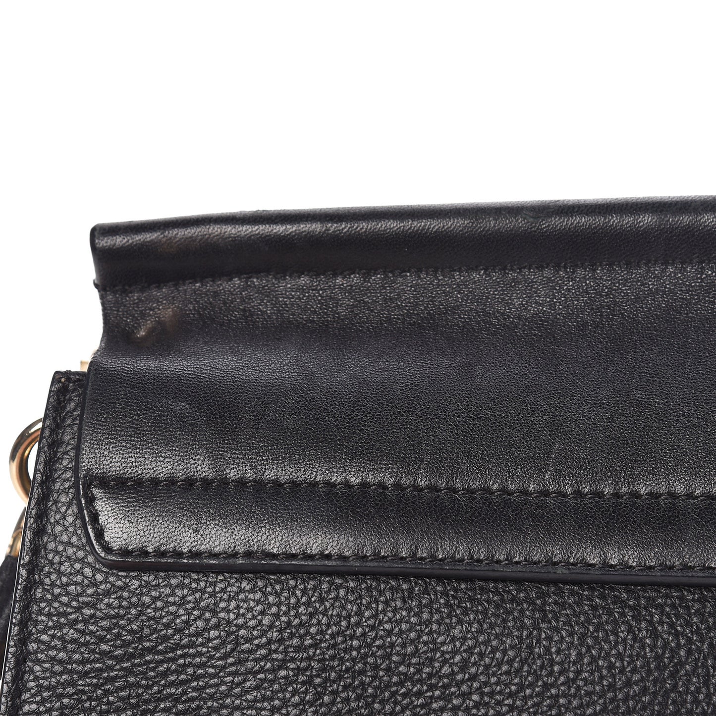 Calfskin Medium Faye Shoulder Bag Black