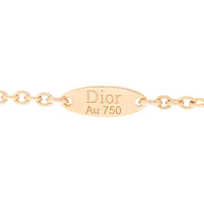 Christian Dior 18K Rose Gold Diamond Pink Opal Rose Des Vents Bracelet 4 of 5