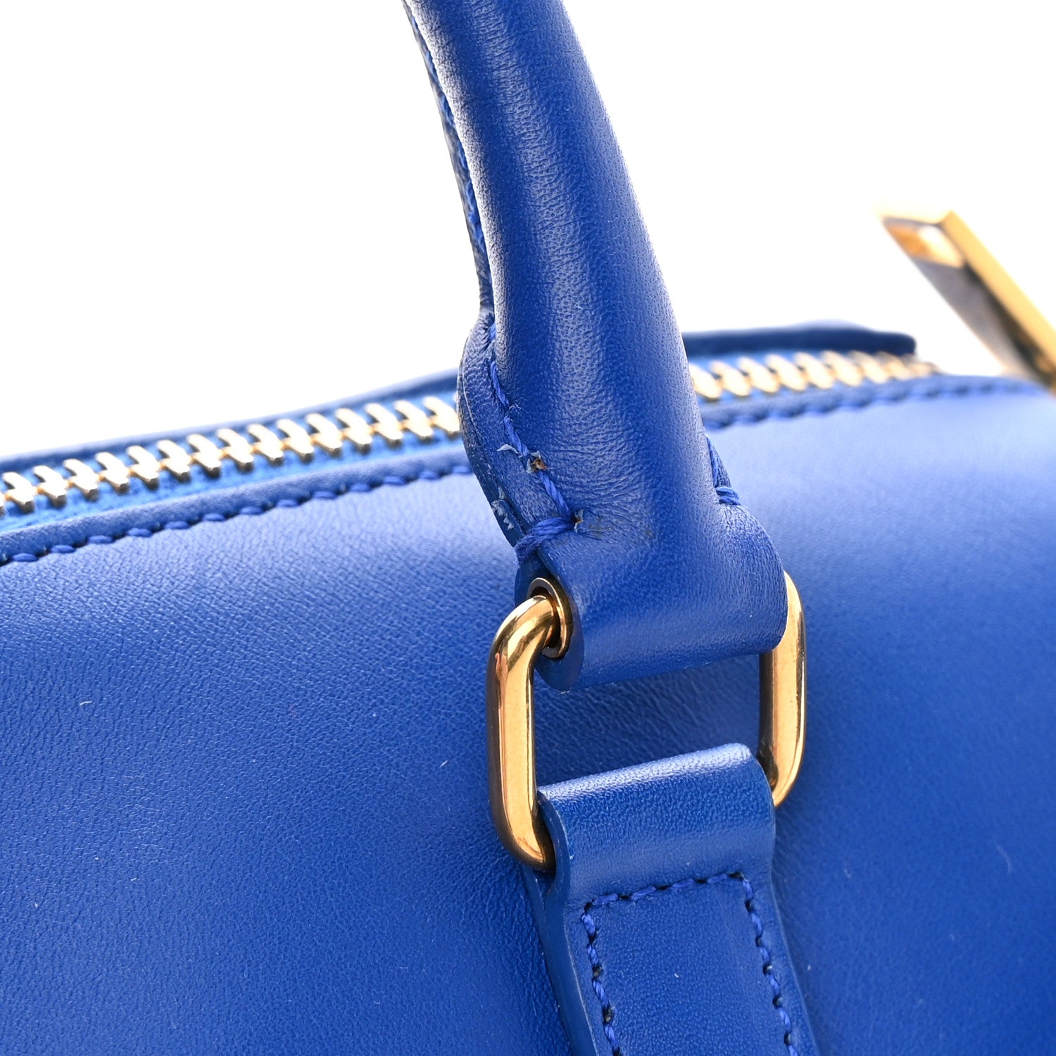 Saint Laurent Calfskin Toy Classic Duffle Blue 15 of 19