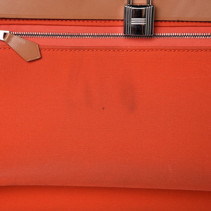 Hermes Vache Hunter Toile Herbag Zip 31 PM Orange 19 of 30