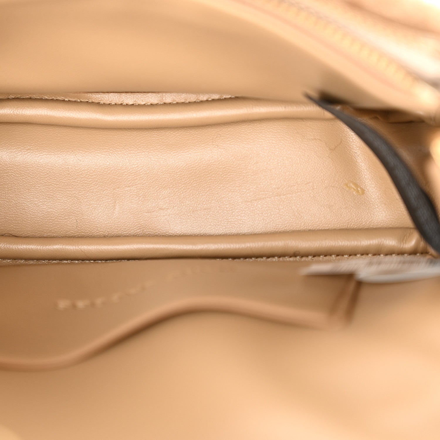 Marc Jacobs Faux Fur Calfskin Mini The Teddy J Marc Shoulder Bag Camel 12 of 12