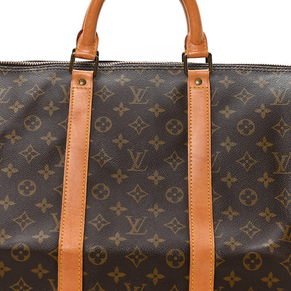 Louis Vuitton Monogram Keepall 55 7 of 9