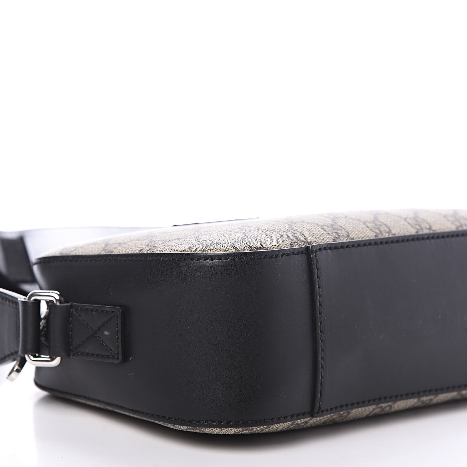 Gucci GG Supreme Monogram Camera Bag Beige Black 6 of 11