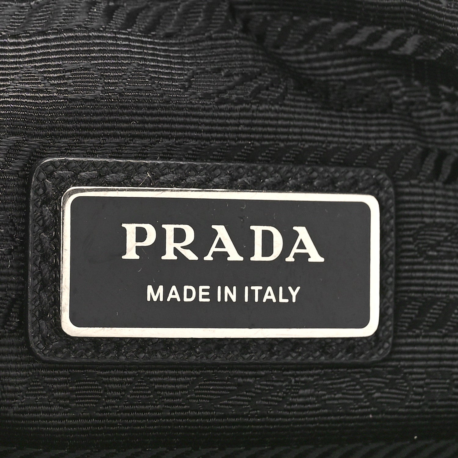 Prada Re-Nylon Saffiano Pocket Single Snap Buckle Shoulder Bag Black 6 of 8