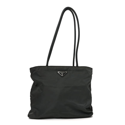 Prada Tessuto Nylon Shoulder Bag Dark Green 1 of 8