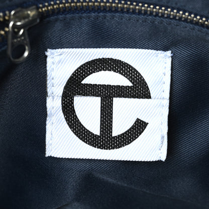 Telfar Vegan Leather Medium Shopping Bag Navy 6 of 8