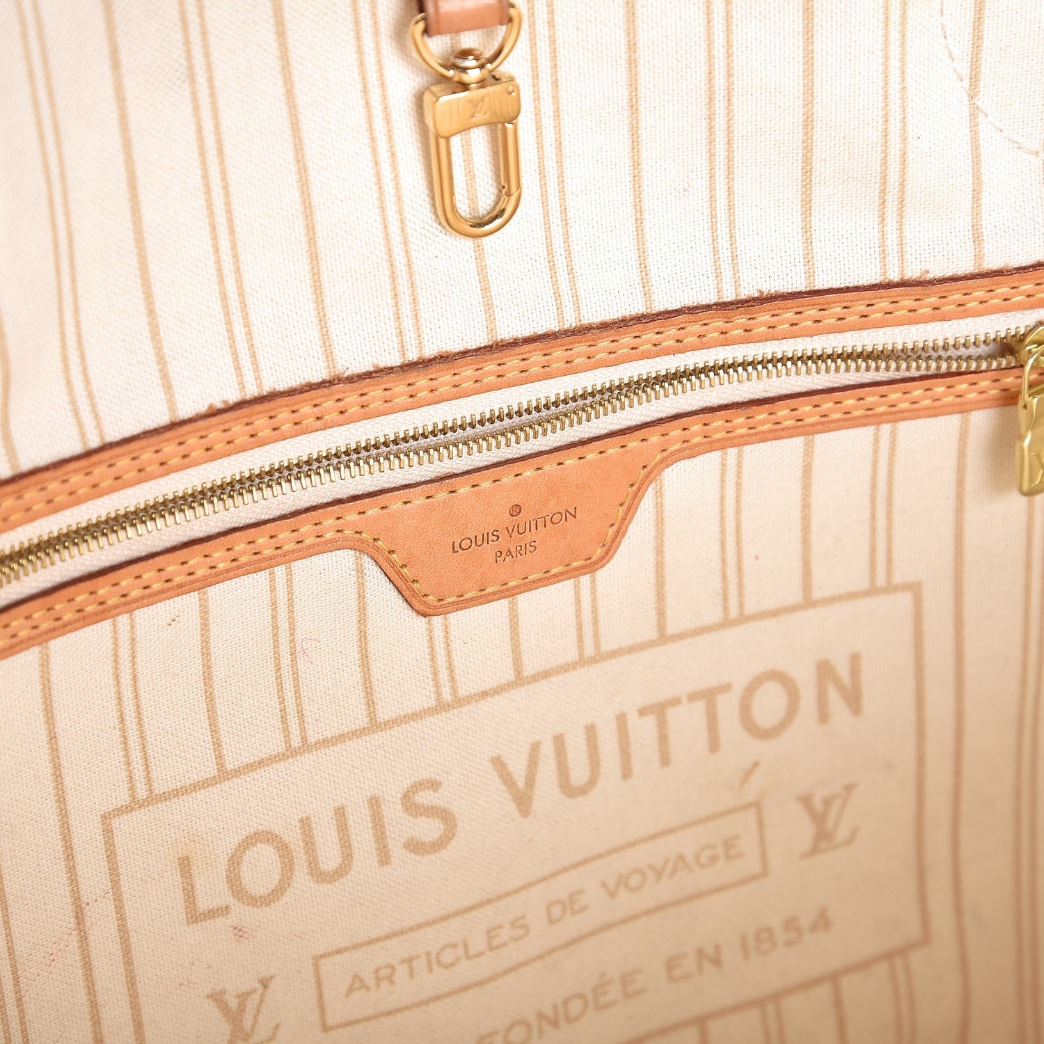 Louis Vuitton Damier Azur Neo Neverfull MM 7 of 15