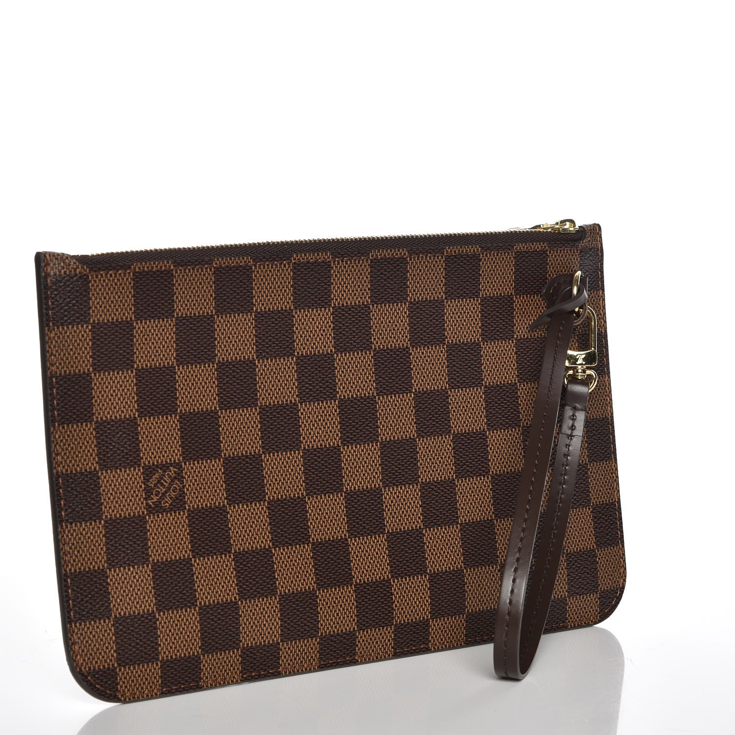 Louis Vuitton Damier Ebene Neverfull MM GM Pochette 3 of 8