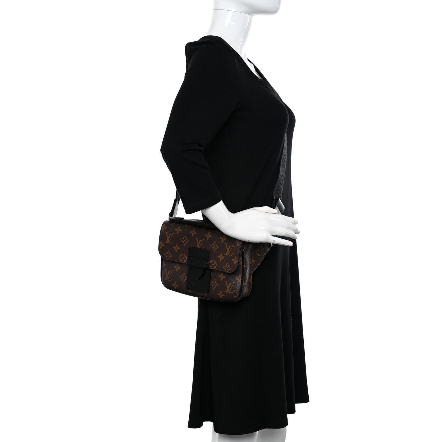 Monogram S Lock Sling Bag