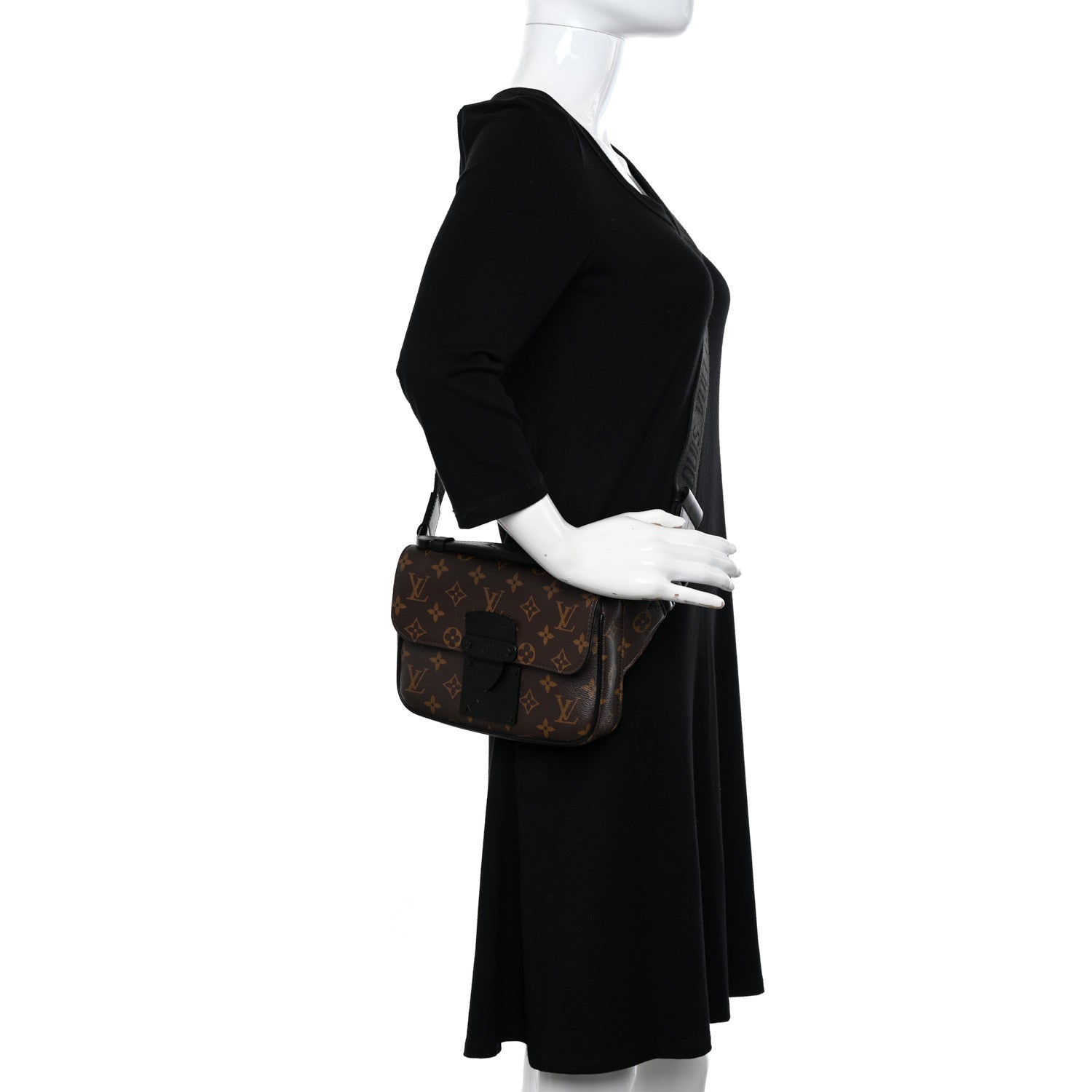 Louis Vuitton Monogram S Lock Sling Bag 2 of 15