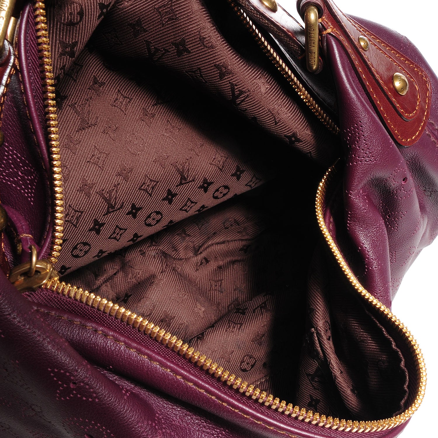 Louis Vuitton Mahina Onatah GM Aubergine 5 of 7