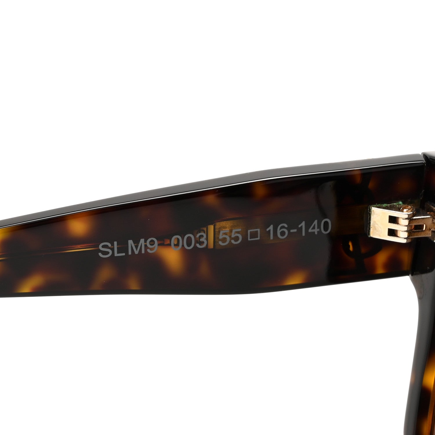 Saint Laurent Acetate Square SL M9 Sunglasses Tortoise 5 of 7