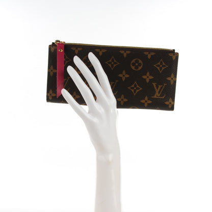 Louis Vuitton Monogram Adele Wallet Fuchsia 2 of 7