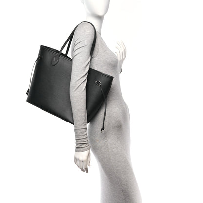 Louis Vuitton Epi Neverfull MM Black 2 of 9