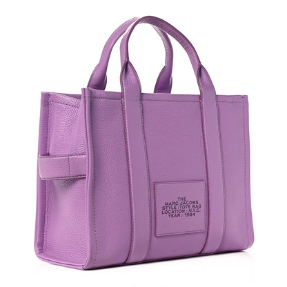 Marc Jacobs Grained Calfskin Medium The Tote Bag Regal Orchid 3 of 14
