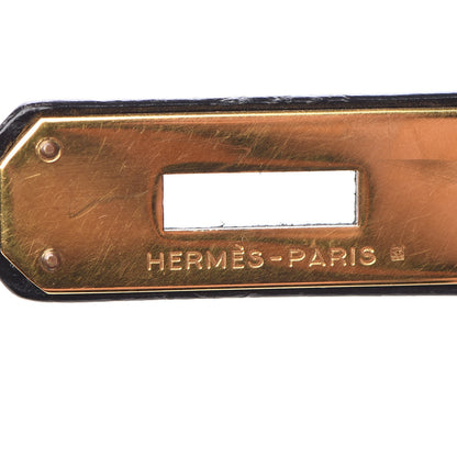 Hermes Box Kelly Retourne 32 Black 20 of 47