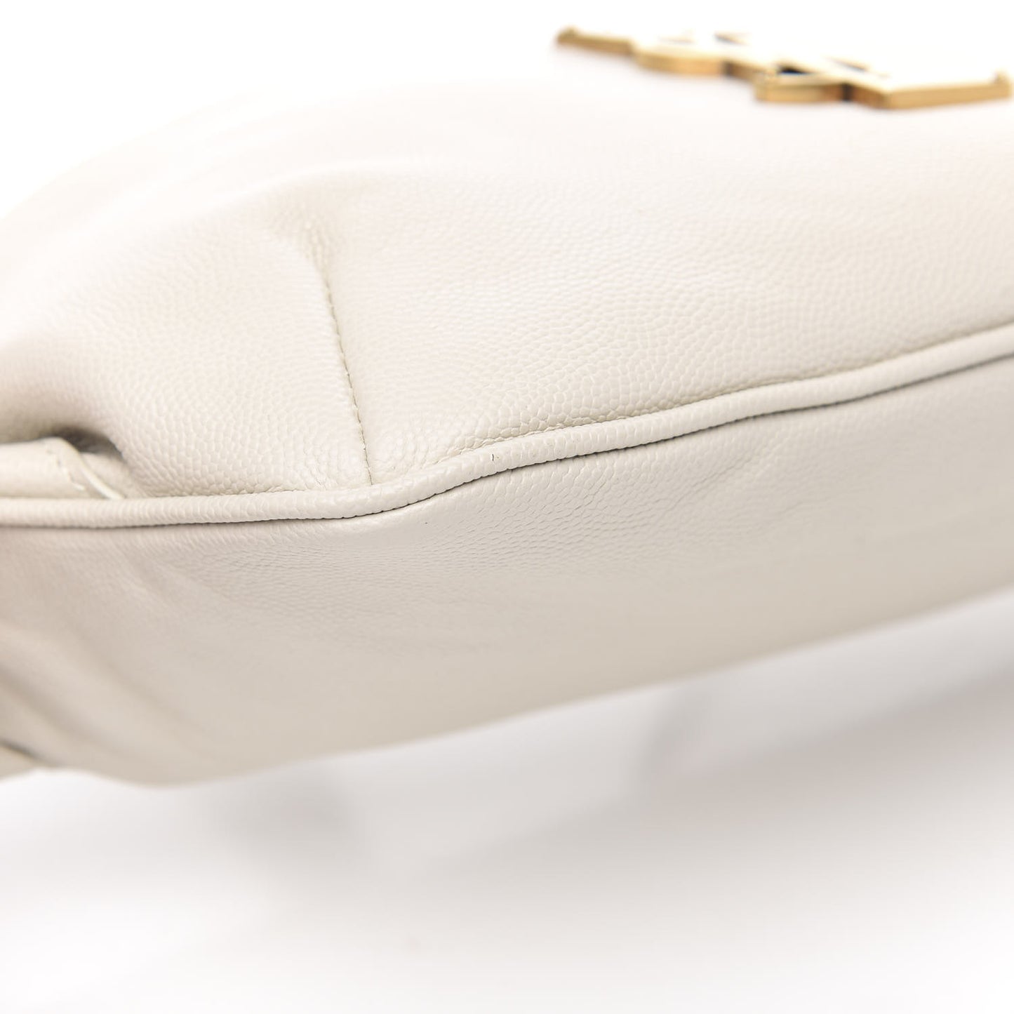 Grain De Poudre Monogram Belt Bag Blanc Vintage
