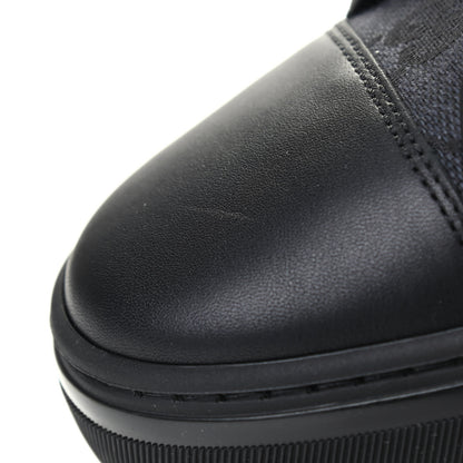 Gucci GG Monogram Calfskin Womens Low Top Sneakers 36.5 Piombo Black 10 of 11