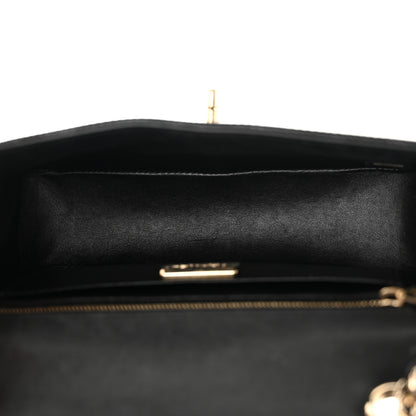Chanel Lizard Mini Rectangular Flap Black 5 of 13