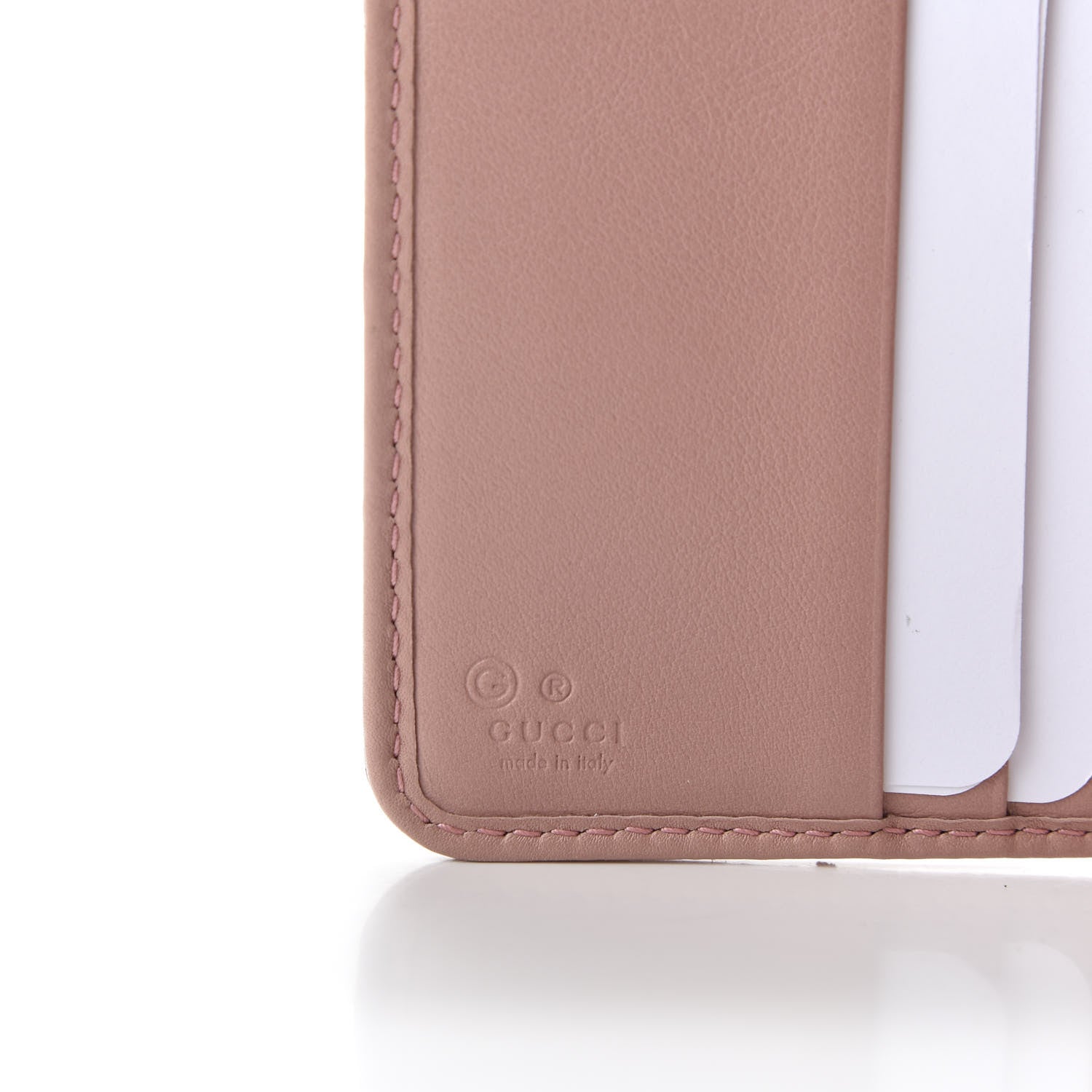 Gucci Microguccissima Compact Wallet Soft Pink 7 of 8