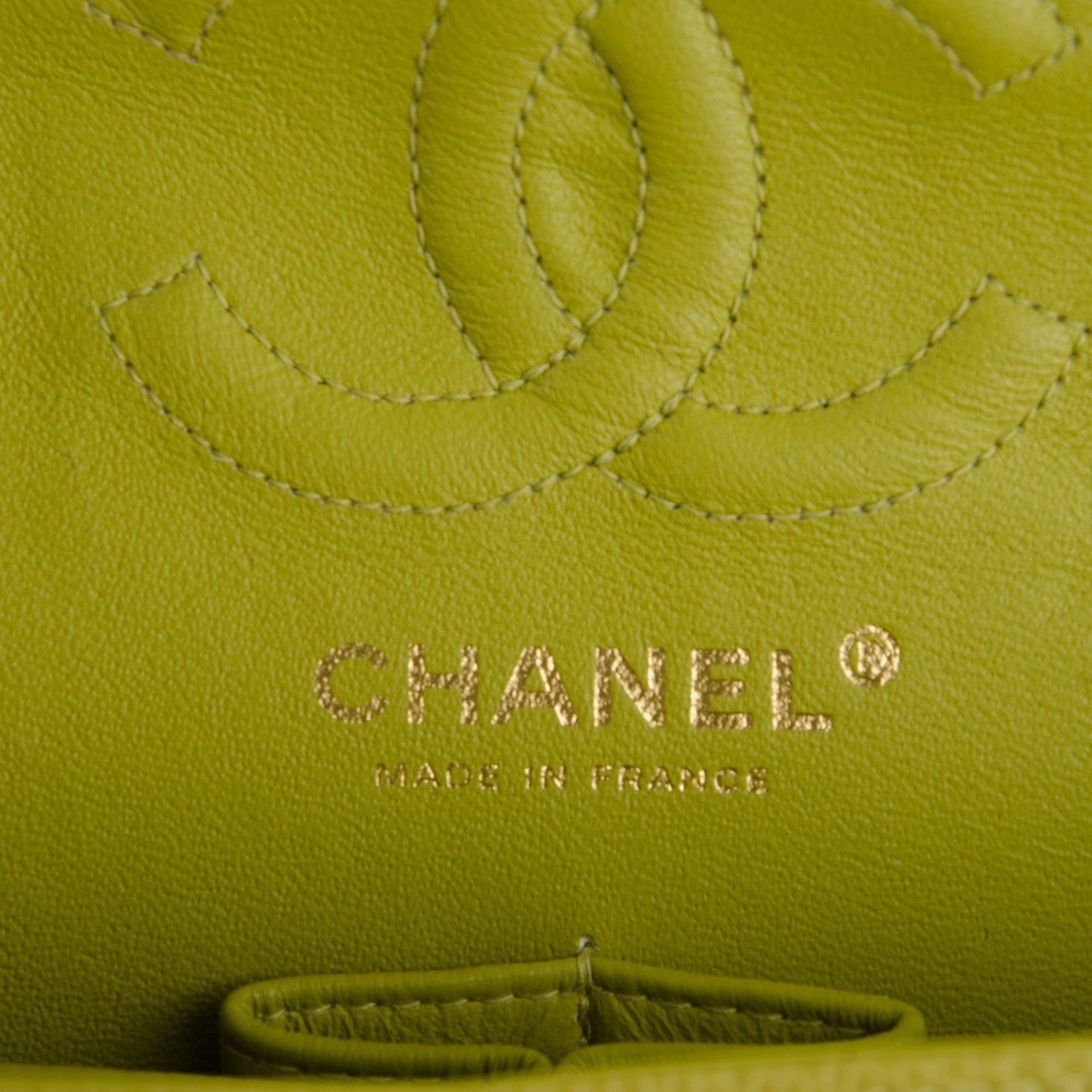 Chanel Caviar Quilted Small Double Flap Green 6 of 8