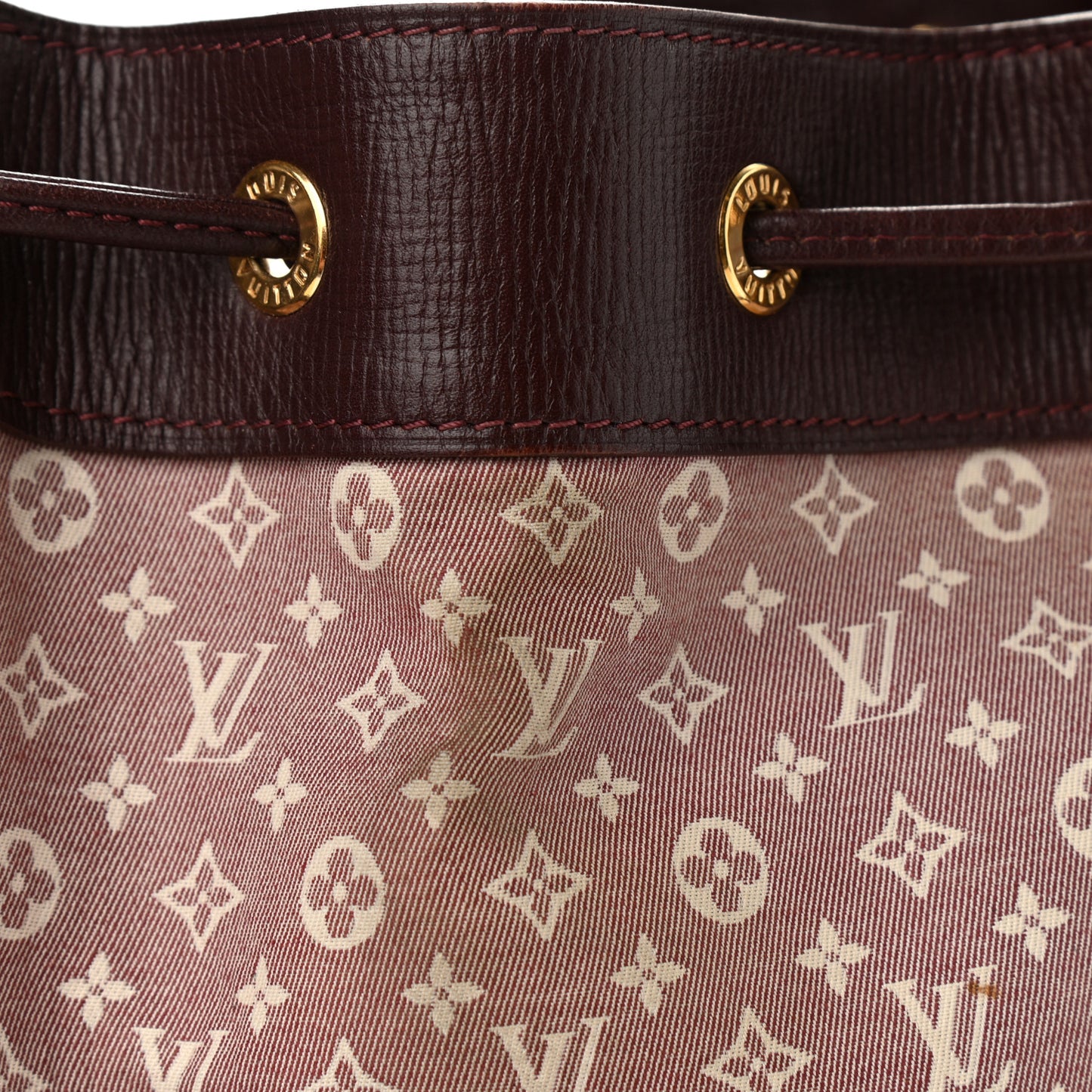 Mini Lin Monogram Noelie Cherry