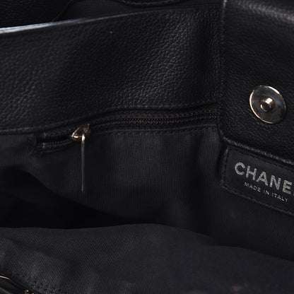 Chanel Calfskin Cerf Executive Shopper Tote Black 9 of 19