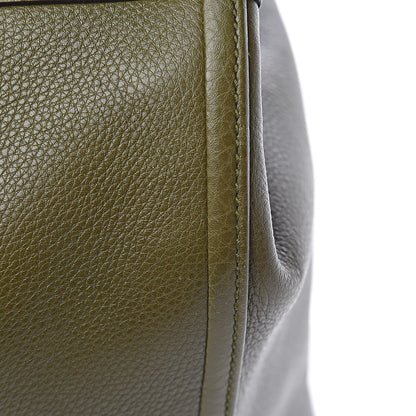 Gucci Pebbled Calfskin Tote Dark Green 15 of 15