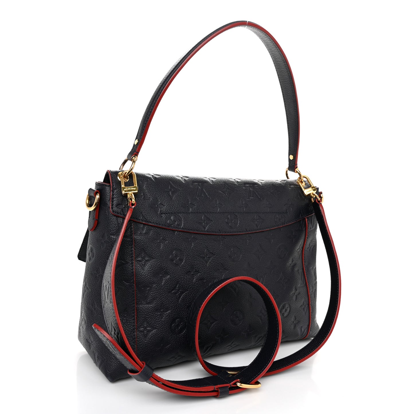 Empreinte Blanche MM Marine Rouge
