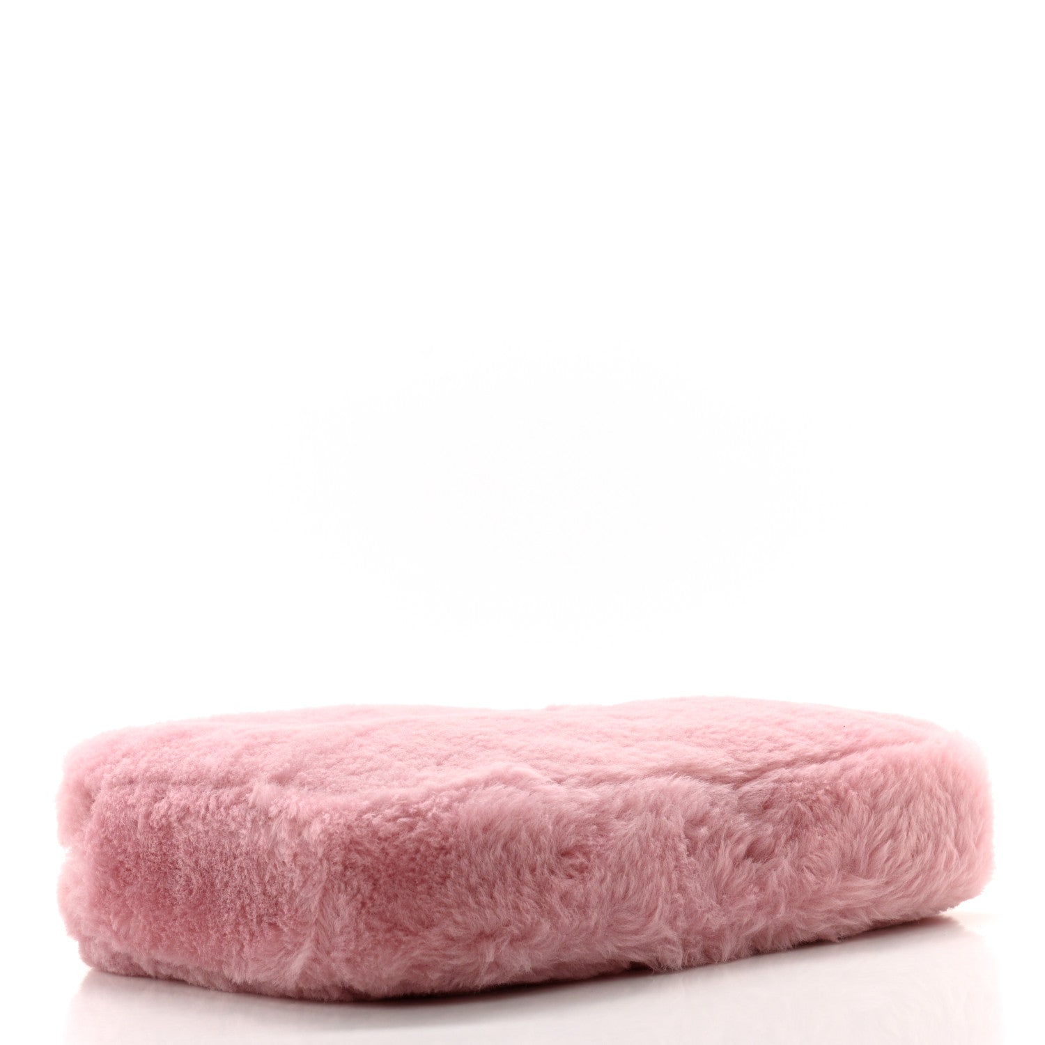 Chanel Shearling Lambskin CC Flat Mules 36 Pink 13 of 16