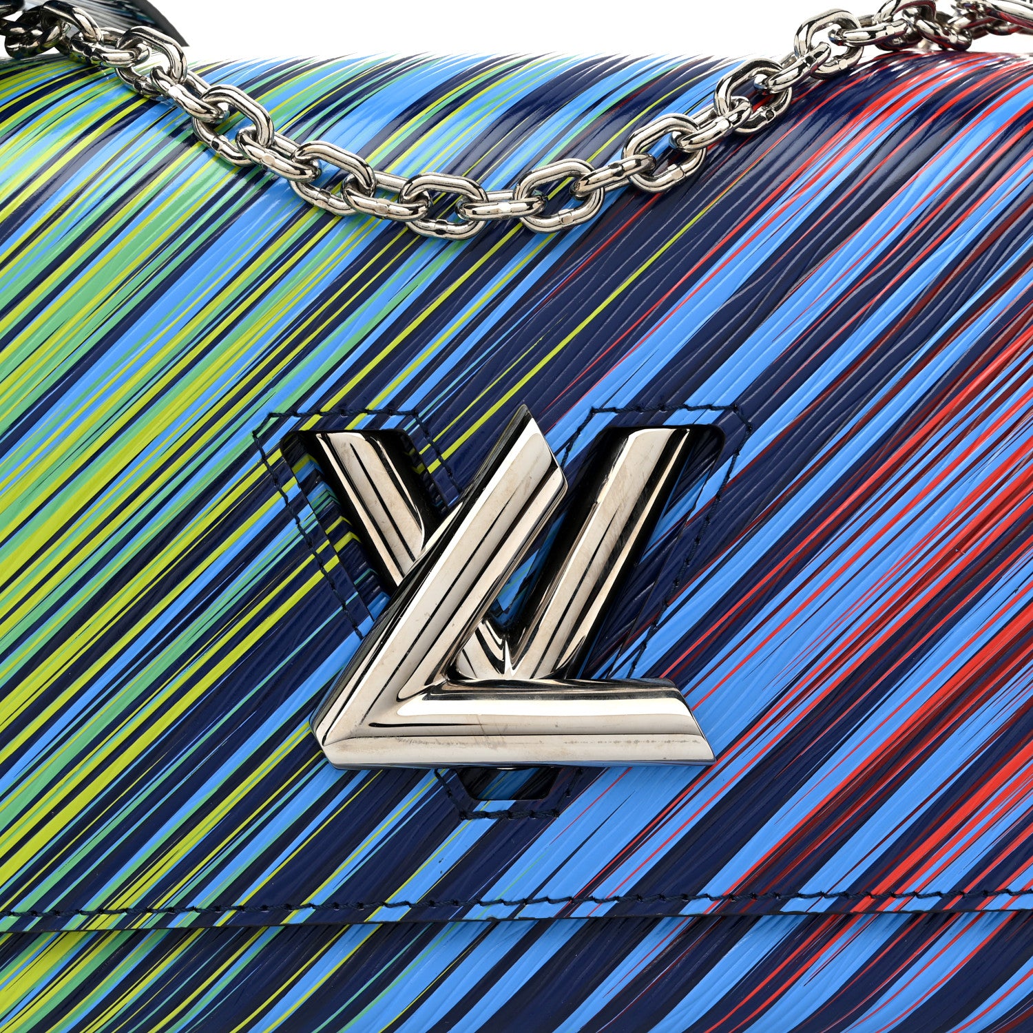 Louis Vuitton Epi Tropical Twist Shoulder Bag MM Vert Rouge 9 of 11