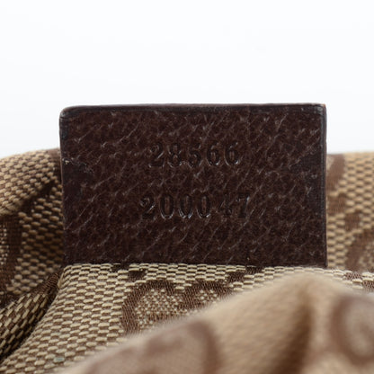 Gucci Monogram Web Belt Bag Dark Brown 7 of 7