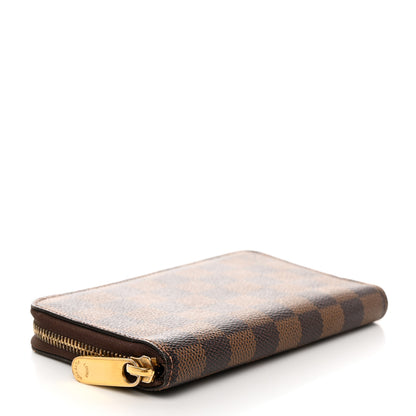 Louis Vuitton Damier Ebene Zippy Compact Wallet 4 of 12
