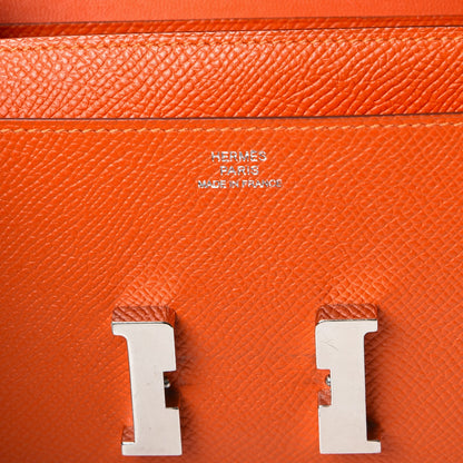 Hermes Epsom Constance Long Wallet Feu 6 of 12