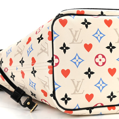 Louis Vuitton Game On Neverfull MM White 9 of 12