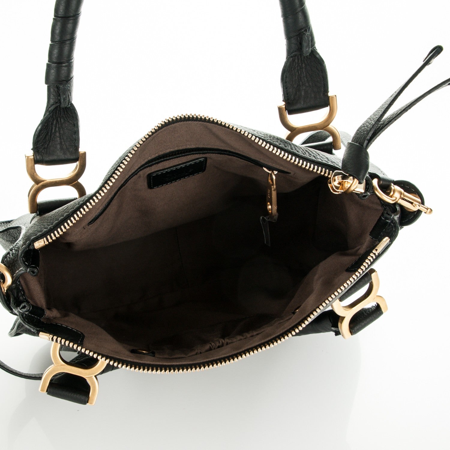 Chloe Calfskin Medium Marcie Satchel Black 5 of 7