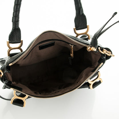 Chloe Calfskin Medium Marcie Satchel Black 5 of 7