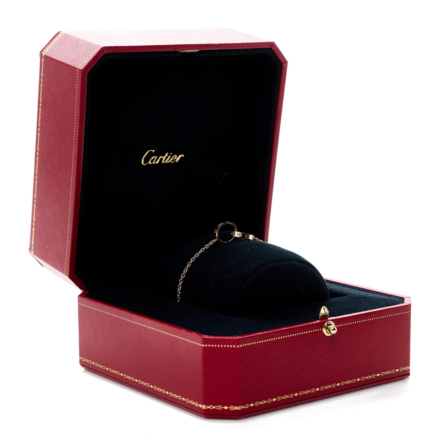 Cartier 18K Pink Gold Interlocking LOVE Bracelet 5 of 5