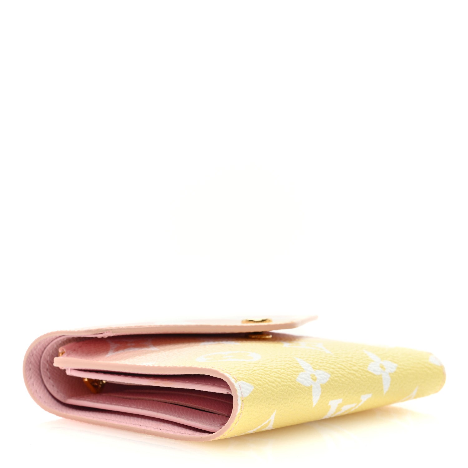 Louis Vuitton LOUIS VUITTON Monogram Giant By The Pool Victorine Wallet Light Pink 4 of 7