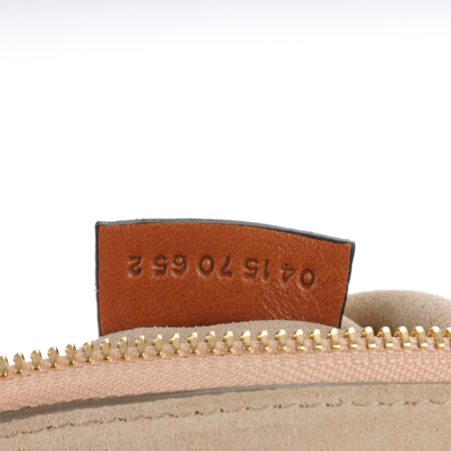 Calfskin Patchwork Medium Faye Shoulder Bag Caramel