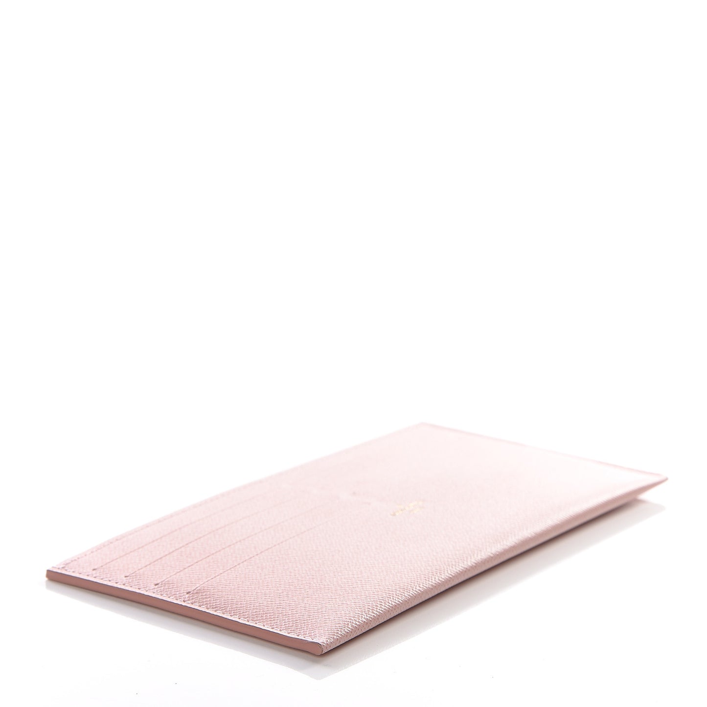 Calfskin Felicie Card Holder Insert Rose Ballerine