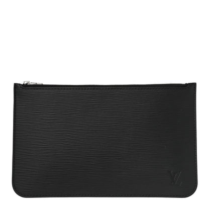 Louis Vuitton Epi Neverfull Pochette MM GM Black 1 of 10