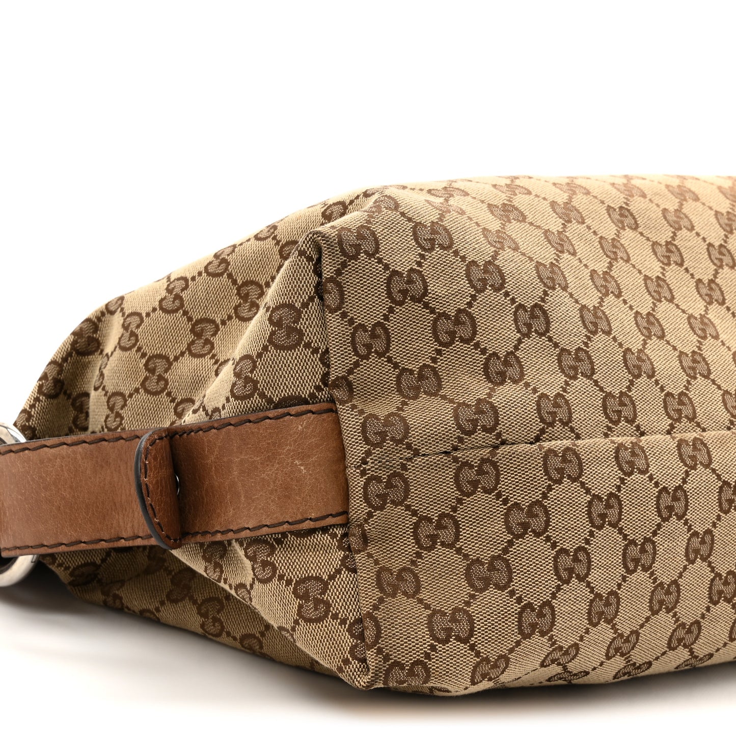 Monogram Bamboo Bar Medium Tote Brown