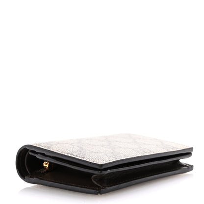 Gucci GG Supreme Monogram Card Case Beige 4 of 7