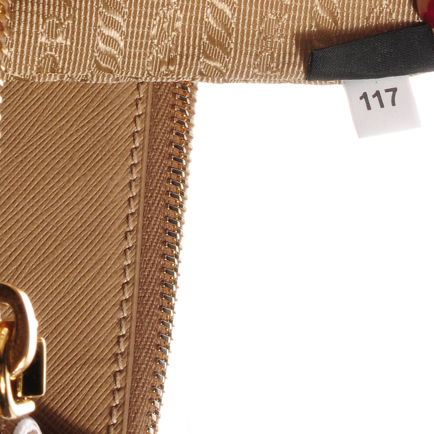 Prada Saffiano Lux Large Double Zip Tote Sabbia 8 of 9