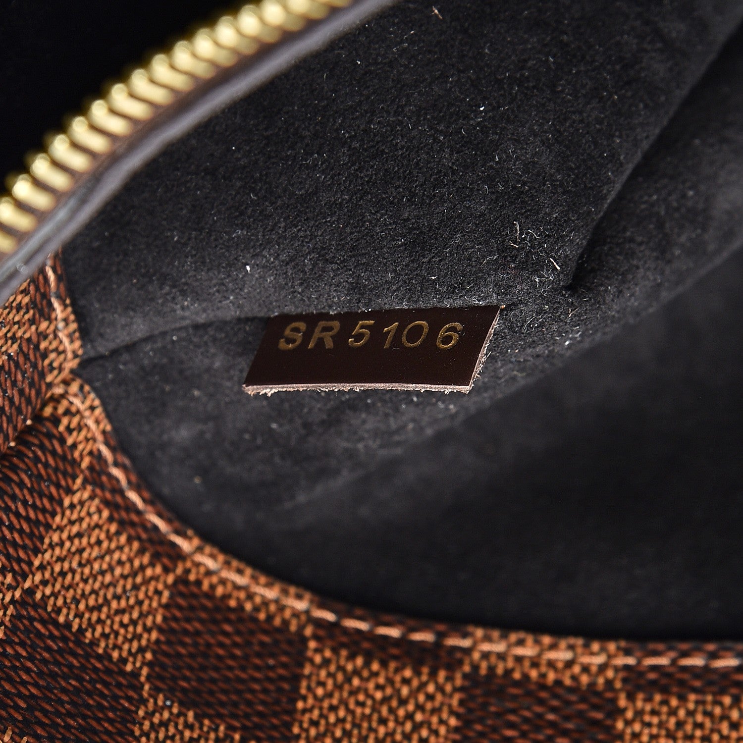 Louis Vuitton Cuir Taurillon Damier Ebene Normandy Black 7 of 8